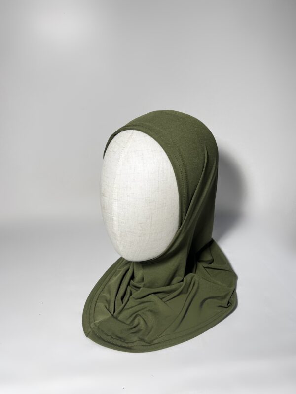 Hijab Cagoule Kaki